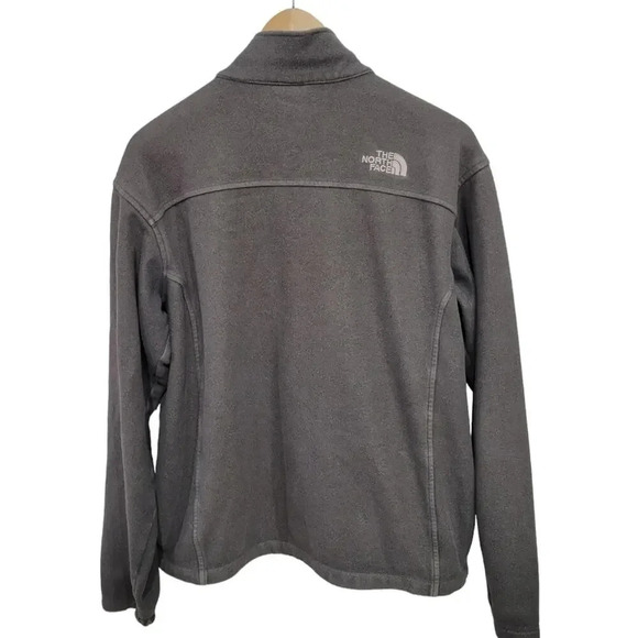 The North Face Windwall Gray Full Zip Lightweight Jacket Large - Picture 3 of 5